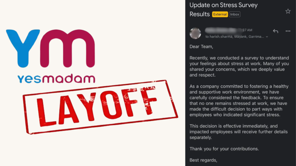 Yes Madam Controversial Email